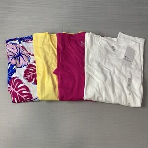 Kim Rogers T-Shirts Womens‎ 2X Perfectly Soft Short Sleeve Lot Of 4 NWT